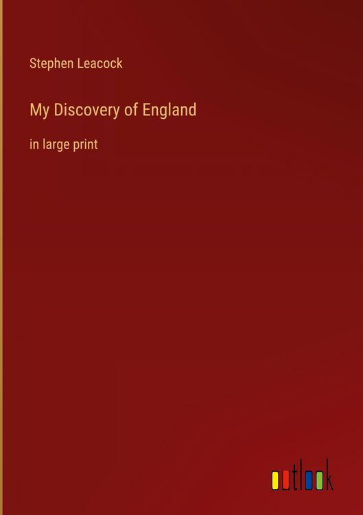 Produktbild: My Discovery of England