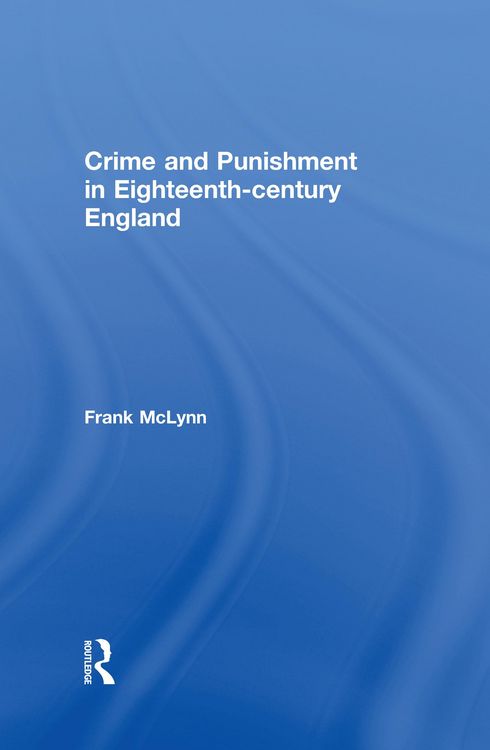 Produktbild: Crime and Punishment in Eighteenth Century England