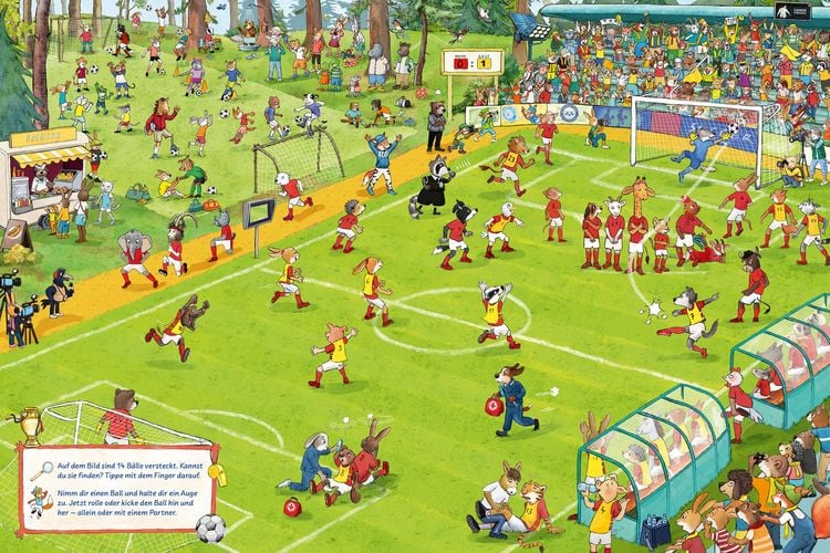 Mein Sport-Wimmelbuch