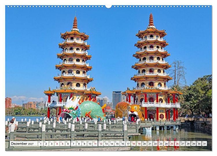 Produktbild: Taiwan &ndash; Entdeckungsreise durch eine verborgene Perle (hochwertiger Premium Wandkalender 2027 DIN A2 quer), Kunstdruck in Hochglanz