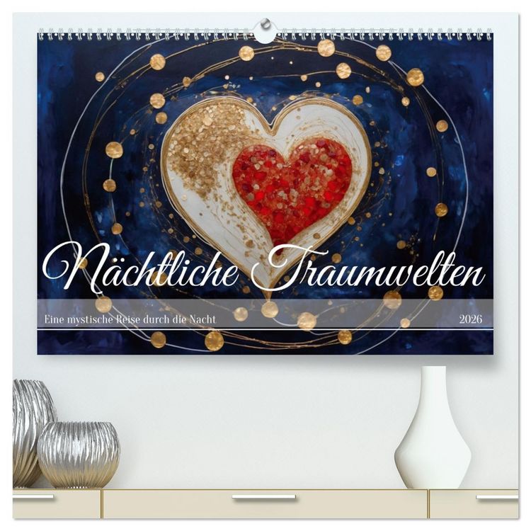 Produktbild: N&auml;chtliche Traumwelten (hochwertiger Premium Wandkalender 2026 DIN A2 quer), Kunstdruck in Hochglanz