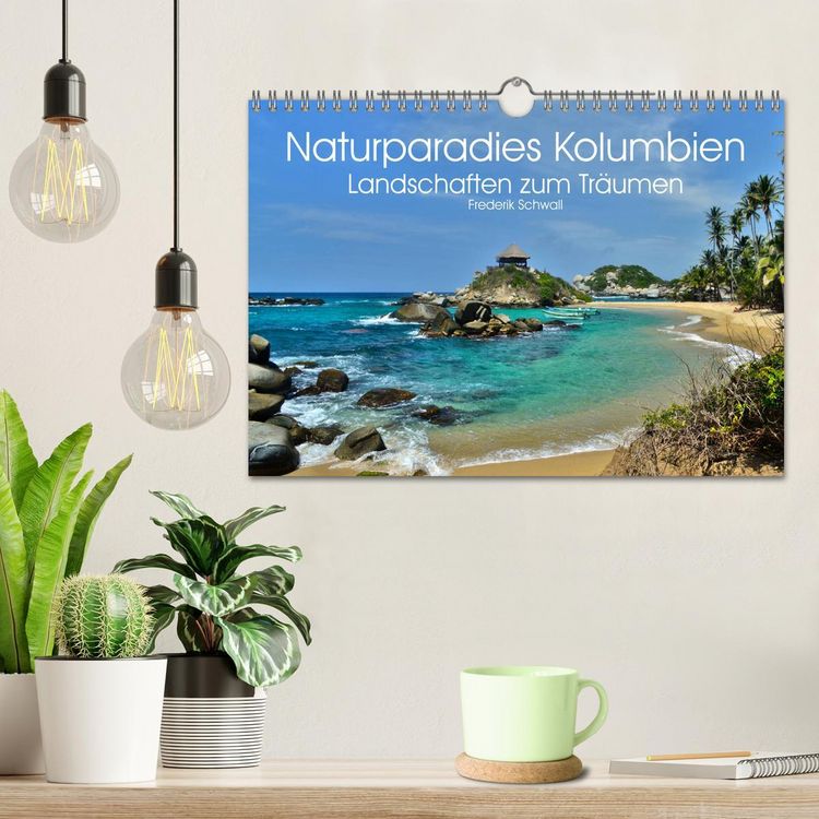 Produktbild: Naturparadies Kolumbien - Landschaften zum Tr&auml;umen (Wandkalender 2026 DIN A4 quer), CALVENDO Monatskalender
