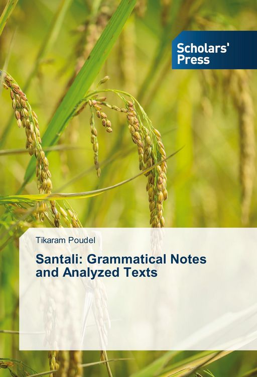 Produktbild: Santali: Grammatical Notes and Analyzed Texts