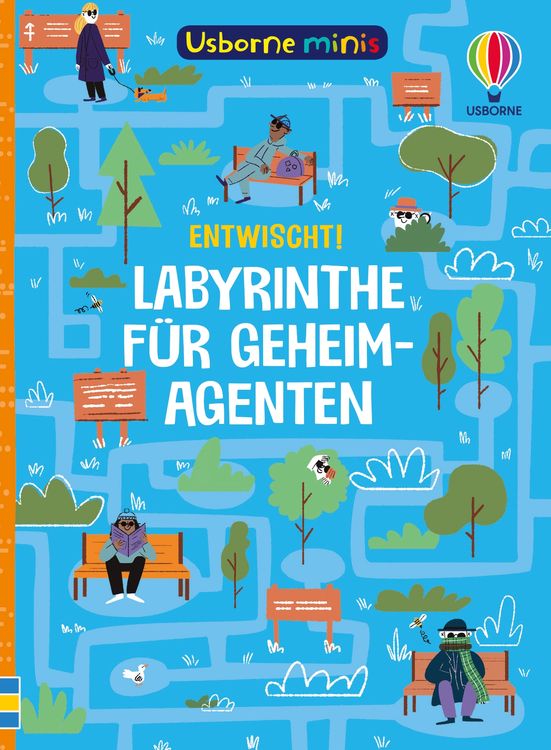 Bild vom Artikel Usborne Minis: Entwischt! Labyrinthe für Geheimagenten vom Autor 