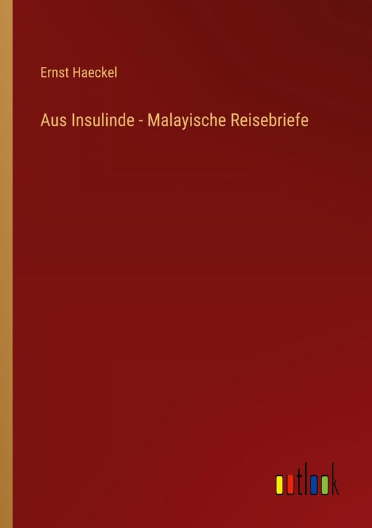 Produktbild: Aus Insulinde - Malayische Reisebriefe