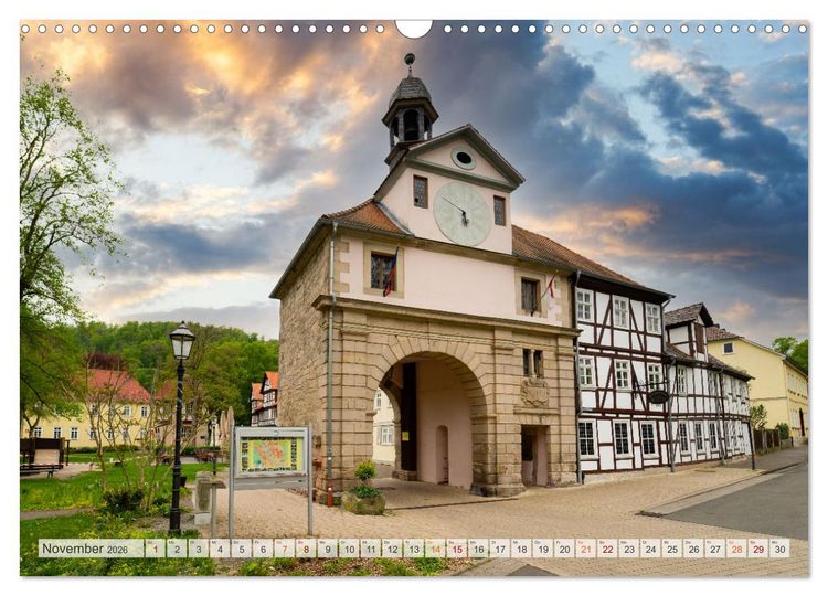 Produktbild: Bad Sooden-Allendorf Impressionen (Wandkalender 2026 DIN A3 quer), CALVENDO Monatskalender