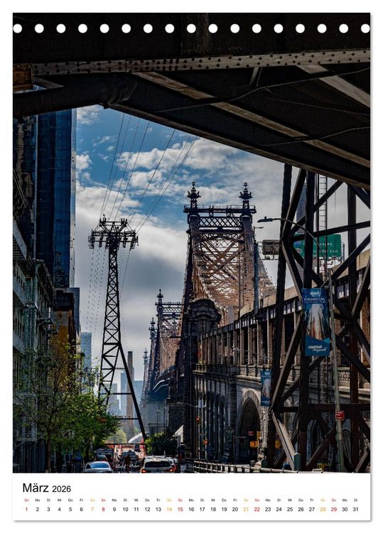 Produktbild: New York, Facetten einer Stadt (Tischkalender 2026 DIN A5 hoch), CALVENDO Monatskalender