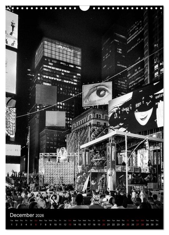 Produktbild: New York City (Wall Calendar 2026 DIN A3 portrait), CALVENDO 12 Month Wall Calendar
