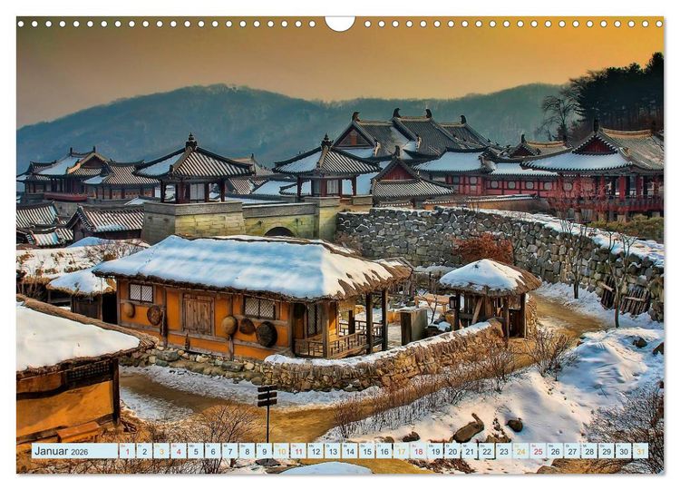 Produktbild: S&uuml;dkorea - Hightech und viel Tradition (Wandkalender 2026 DIN A3 quer), CALVENDO Monatskalender