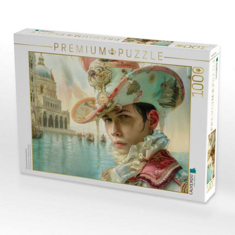 Produktbild: CALVENDO Puzzle Venezianische Impressionen | 1000 Teile Lege-Gr&ouml;&szlig;e 64x48cm Foto-Puzzle f&uuml;r gl&uuml;ckliche Stunden