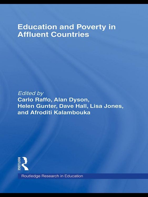 Produktbild: Education and Poverty in Affluent Countries