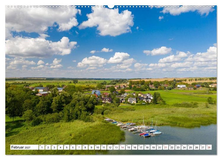 Produktbild: Die Uckermark - Eine Reise durch die Toskana des Nordens (hochwertiger Premium Wandkalender 2027 DIN A2 quer), Kunstdruck in Hochglanz