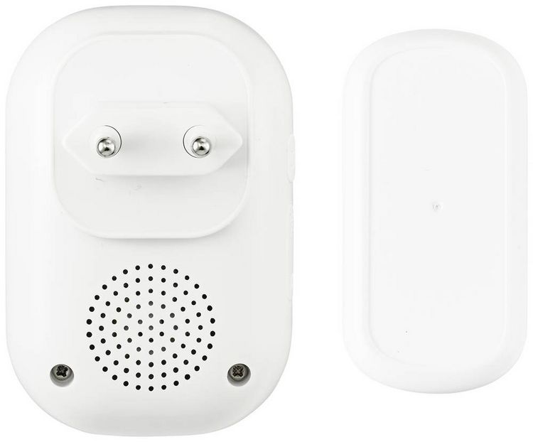 Produktbild: Sygonix SY-5225388 Funkklingel Komplett-Set batterielos, mit Blitzlicht