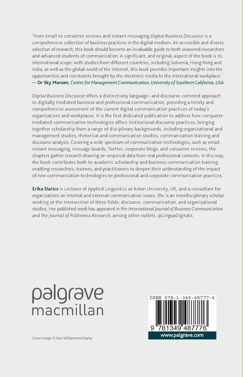 Produktbild: Digital Business Discourse