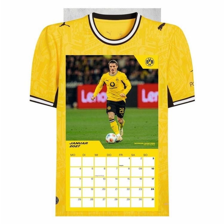 Produktbild: BVB Trikotkalender 2027
