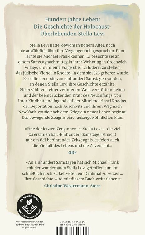Produktbild: Einhundert Samstage