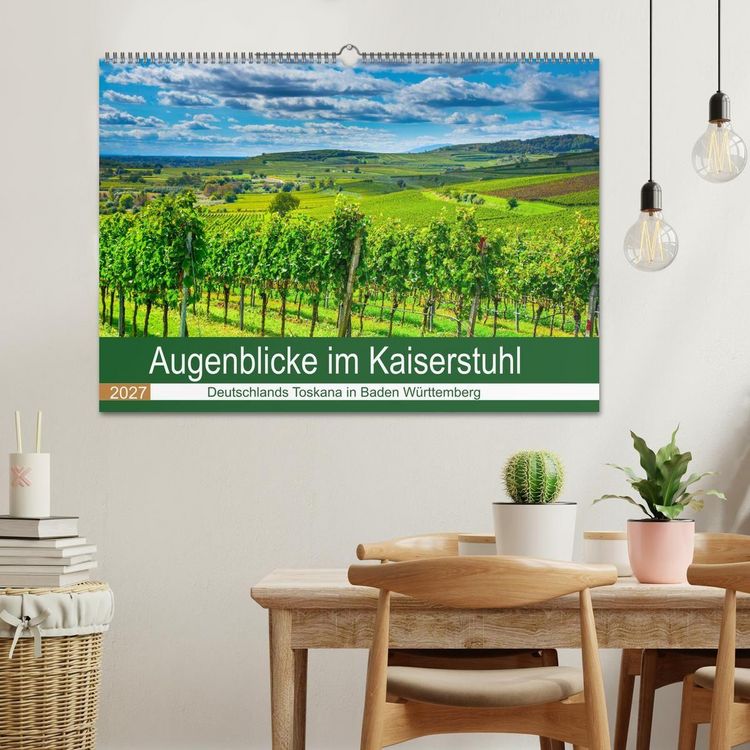 Produktbild: Augenblicke im Kaiserstuhl (Wandkalender 2027 DIN A2 quer), CALVENDO Monatskalender