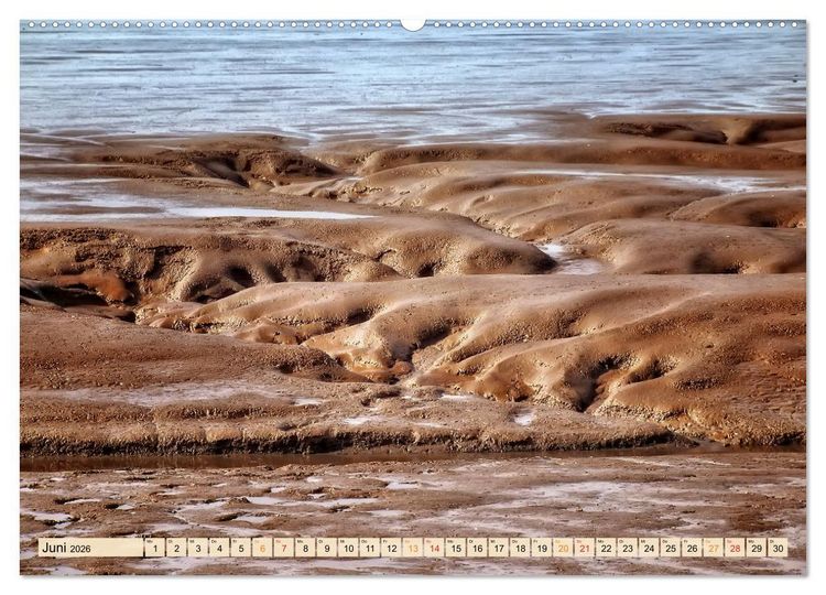 Produktbild: Friesland - Watt und Nordsee (hochwertiger Premium Wandkalender 2026 DIN A2 quer), Kunstdruck in Hochglanz