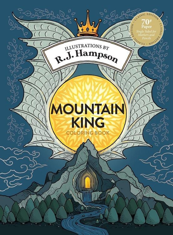 Produktbild: Mountain King Coloring Book