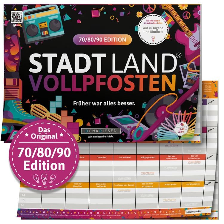 Bild vom Artikel DENKRIESEN - STADT LAND VOLLPFOSTEN® - 70/80/90 EDITION - "Früher war alles besser." - A4 vom Autor Denis Görz