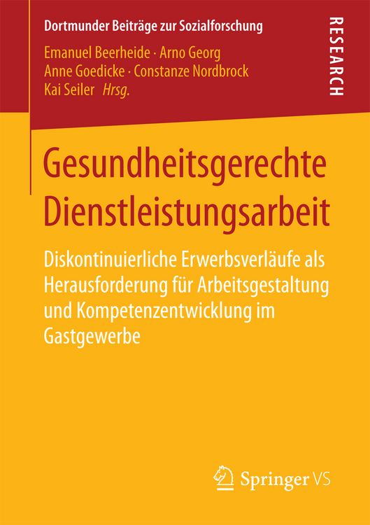 Produktbild: Gesundheitsgerechte Dienstleistungsarbeit