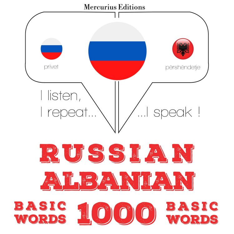 Produktbild: 1000 essential words in Albanian