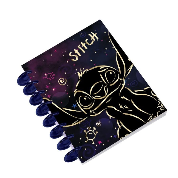 Produktbild: CoolPack Notizbuch Disney Stitch gold Design 3 DIN A5 Plastikringbindung