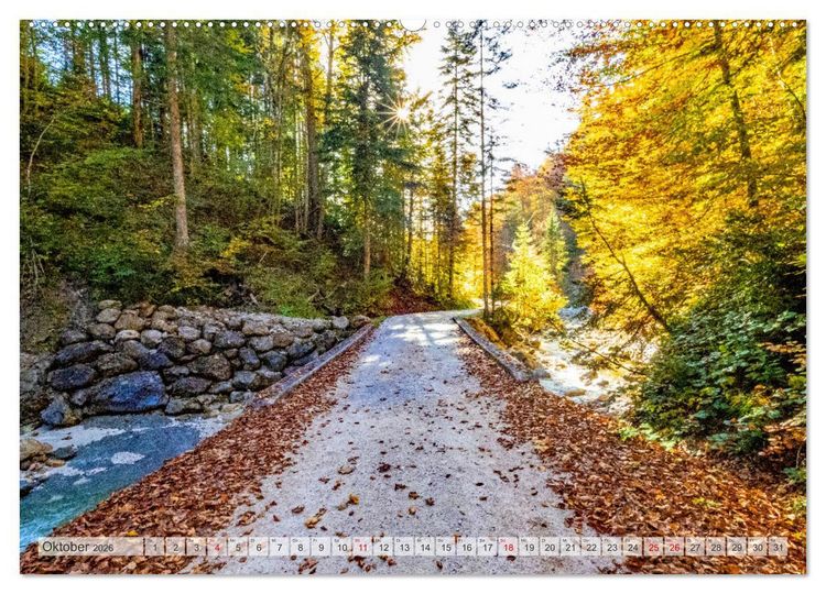 Produktbild: Ru&szlig;bach am Pass Gsch&uuml;tt (Wandkalender 2026 DIN A2 quer), CALVENDO Monatskalender