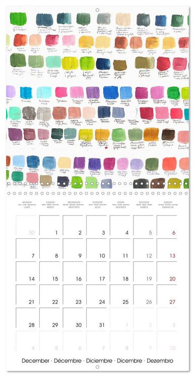 Produktbild: Painting makes you happy - Colourful art material in portrait (Wall Calendar 2026 12 &times; 12 Inch) CALVENDO 12 Month Wall Calendar