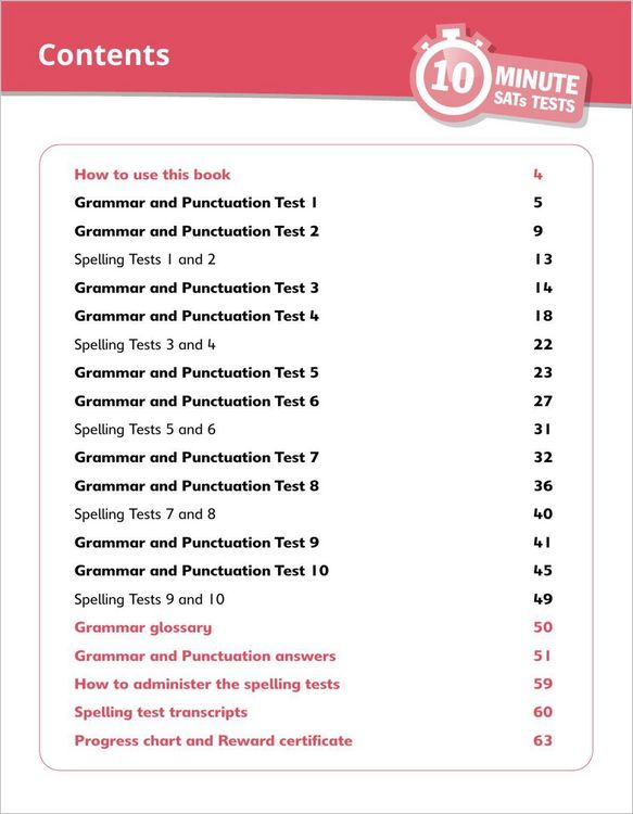 Produktbild: Grammar, Punctuation and Spelling - Ages 9-10