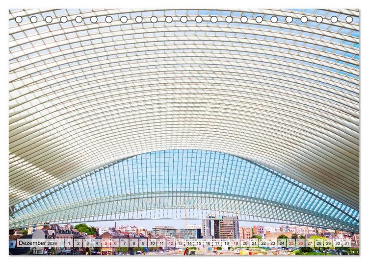Produktbild: Bahnh&ouml;fe in Europa (Tischkalender 2026 DIN A5 quer), CALVENDO Monatskalender