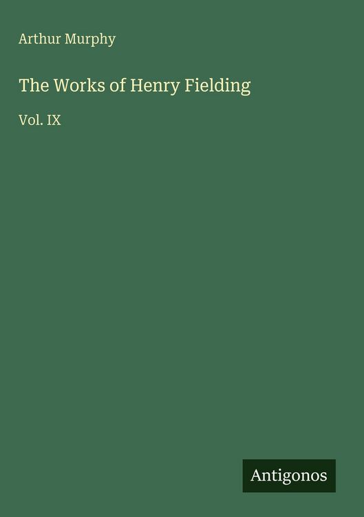 Produktbild: The Works of Henry Fielding
