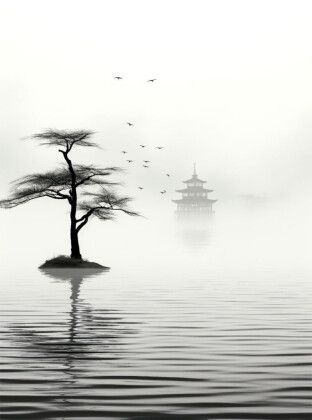 Produktbild: CALVENDO Puzzle Japan, Natur - Ruhe | 2000 Teile Lege-Gr&ouml;&szlig;e 90x67cm Foto-Puzzle f&uuml;r gl&uuml;ckliche Stunden