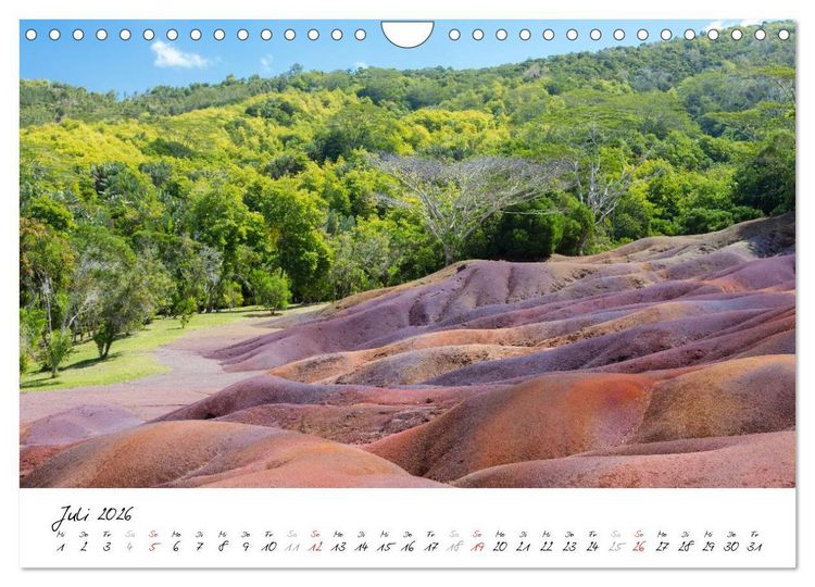Produktbild: Mauritius - Momente einer Insel (Wandkalender 2026 DIN A4 quer), CALVENDO Monatskalender