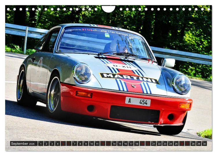 Produktbild: Porsche Oldtimer - EGGBERG KLASSIK - Der Berg ruft (Wandkalender 2026 DIN A4 quer), CALVENDO Monatskalender