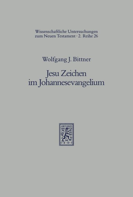 Produktbild: Jesu Zeichen im Johannesevangelium