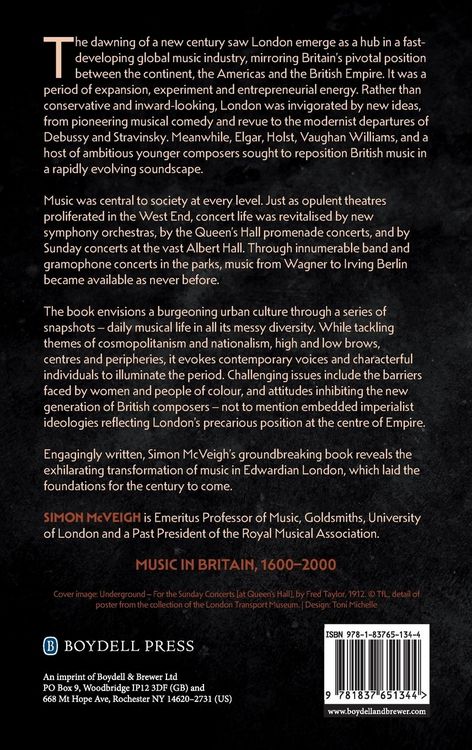 Produktbild: Music in Edwardian London