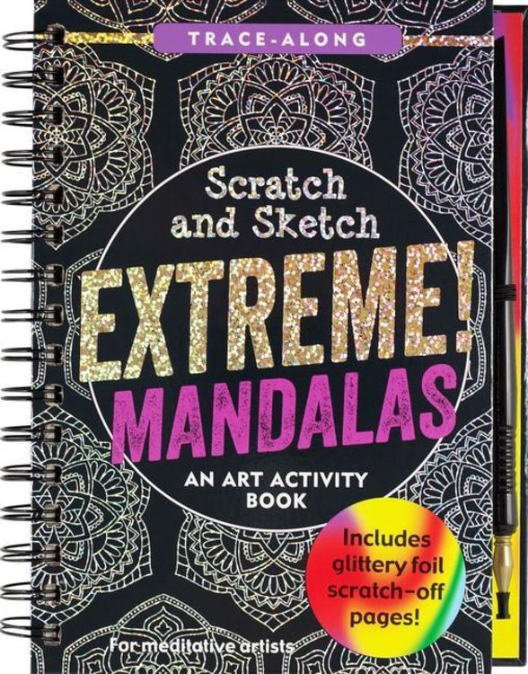 Produktbild: Scratch & Sketch Extreme Mandalas (Trace Along)