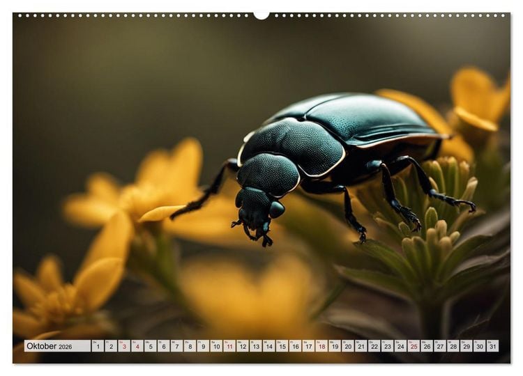 Produktbild: Filigrane Insekten (Wandkalender 2026 DIN A2 quer), CALVENDO Monatskalender