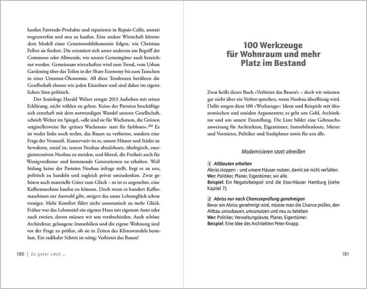 Produktbild: Verbietet das Bauen!