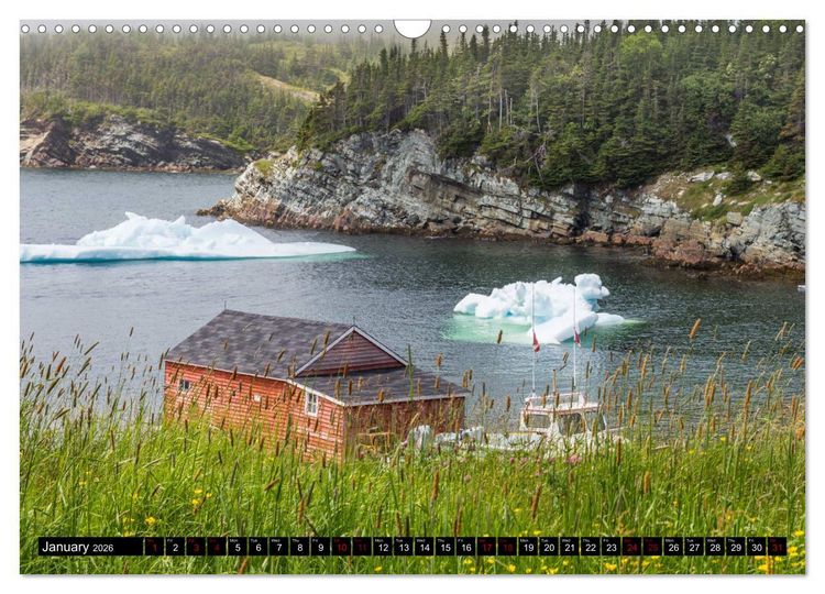 Produktbild: Island of Newfoundland (Wall Calendar 2026 DIN A3 landscape), CALVENDO 12 Month Wall Calendar