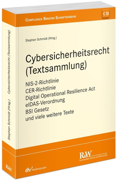 Produktbild: Cybersicherheitsrecht (Textsammlung)