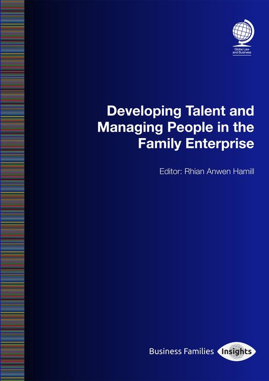 Produktbild: Developing Talent and Managing People in the Family Enterprise