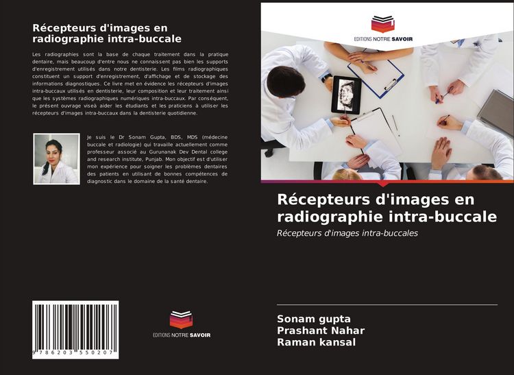 Produktbild: R&eacute;cepteurs d'images en radiographie intra-buccale