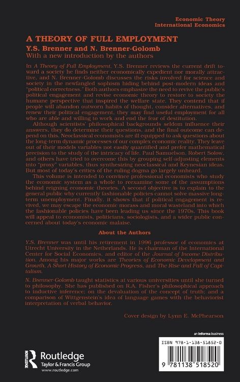 Produktbild: A Theory of Full Employment