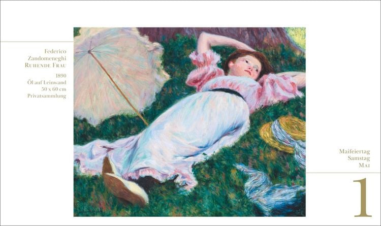 Produktbild: Eine Reise durch die Welt der Kunst Premiumkalender 2027 - 365 Meisterwerke
