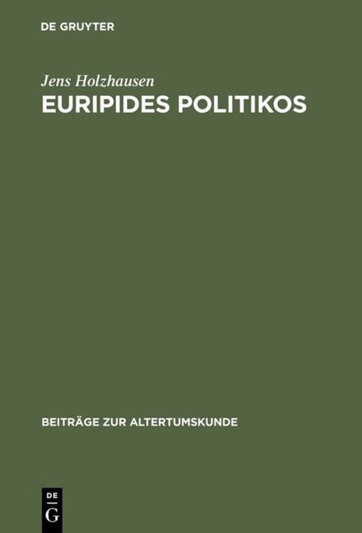 Produktbild: Euripides Politikos