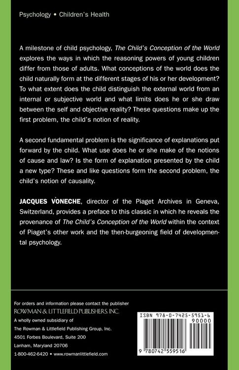 Produktbild: The Child's Conception of the World