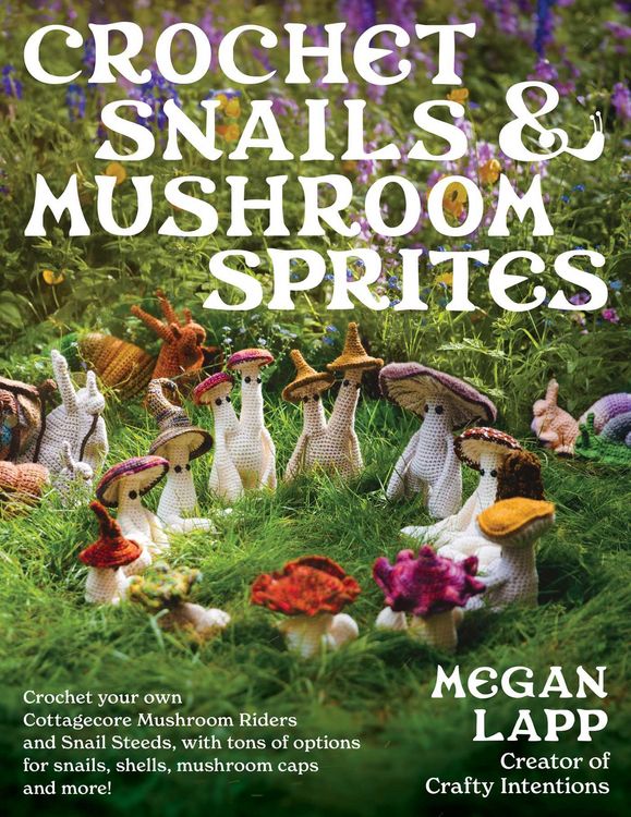 Produktbild: Crochet Snails and Mushroom Sprites