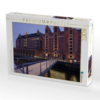 Produktbild: CALVENDO Puzzle Maritimes Museum in der Speicherstadt, Hamburg, Deutschland, Europa | 1000 Teile Lege-Gr&ouml;&szlig;e 64x48cm Foto-Puzzle f&uuml;r gl&uuml;ckliche Stunden